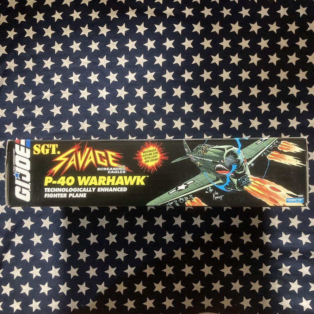 Amazon.co.jp: GI-JOE TVアニメSGT. SAVGE P40 WARHAWK 戦闘機 : おもちゃ